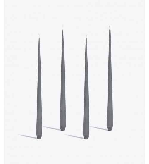 Zaha  Hadid Design TAPERED TAPERED CANDLE - SET OF 4 - L 42 CM